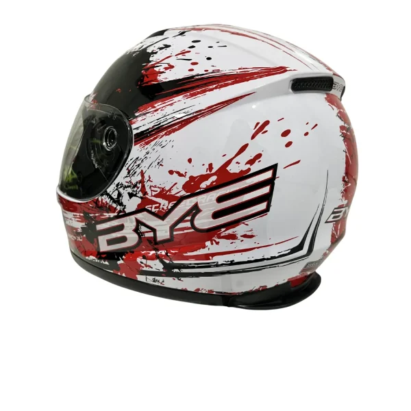 Casco moto Street Racing rojo - Imagen 5