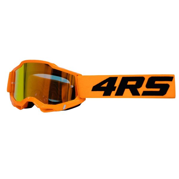 Antiparras para moto 4rs lite naranja motocross enduro mtb - Imagen 2