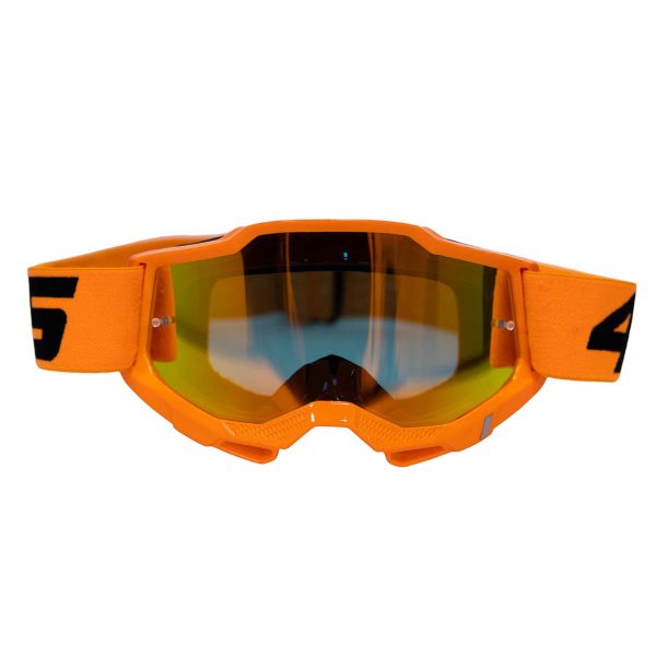 Antiparras para moto 4rs lite naranja motocross enduro mtb - Imagen 3