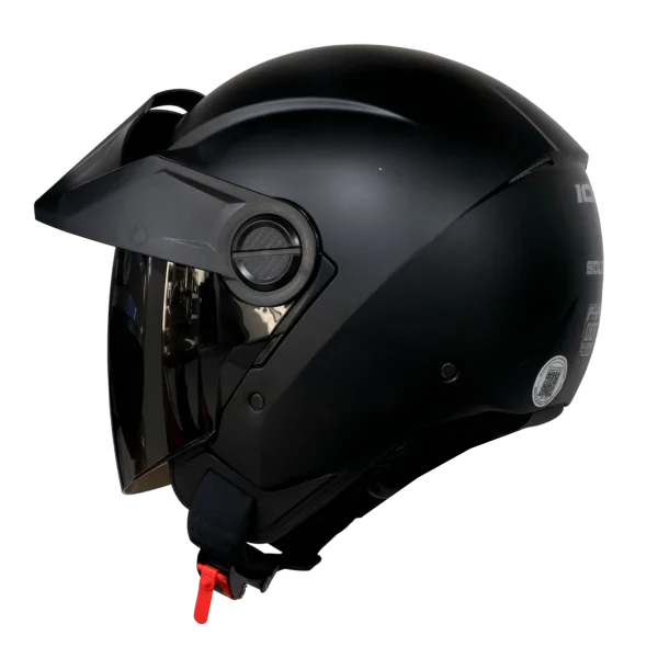 Casco moto ich 102 solid viscera abie ng - Imagen 3