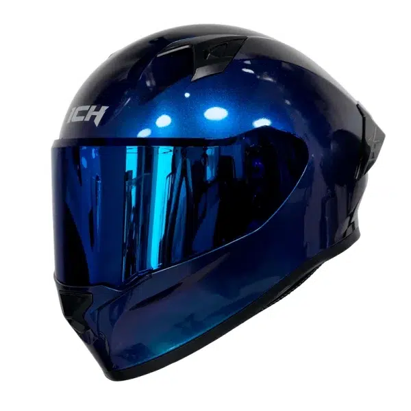 Casco moto ich 503 solid camaleon int az - Imagen 2
